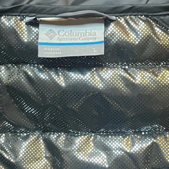 🌟SOLD🌟Columbia White Out Men’s Large Jacket Omni-Heat Thermal Reflective Lining - Picture 5 of 9